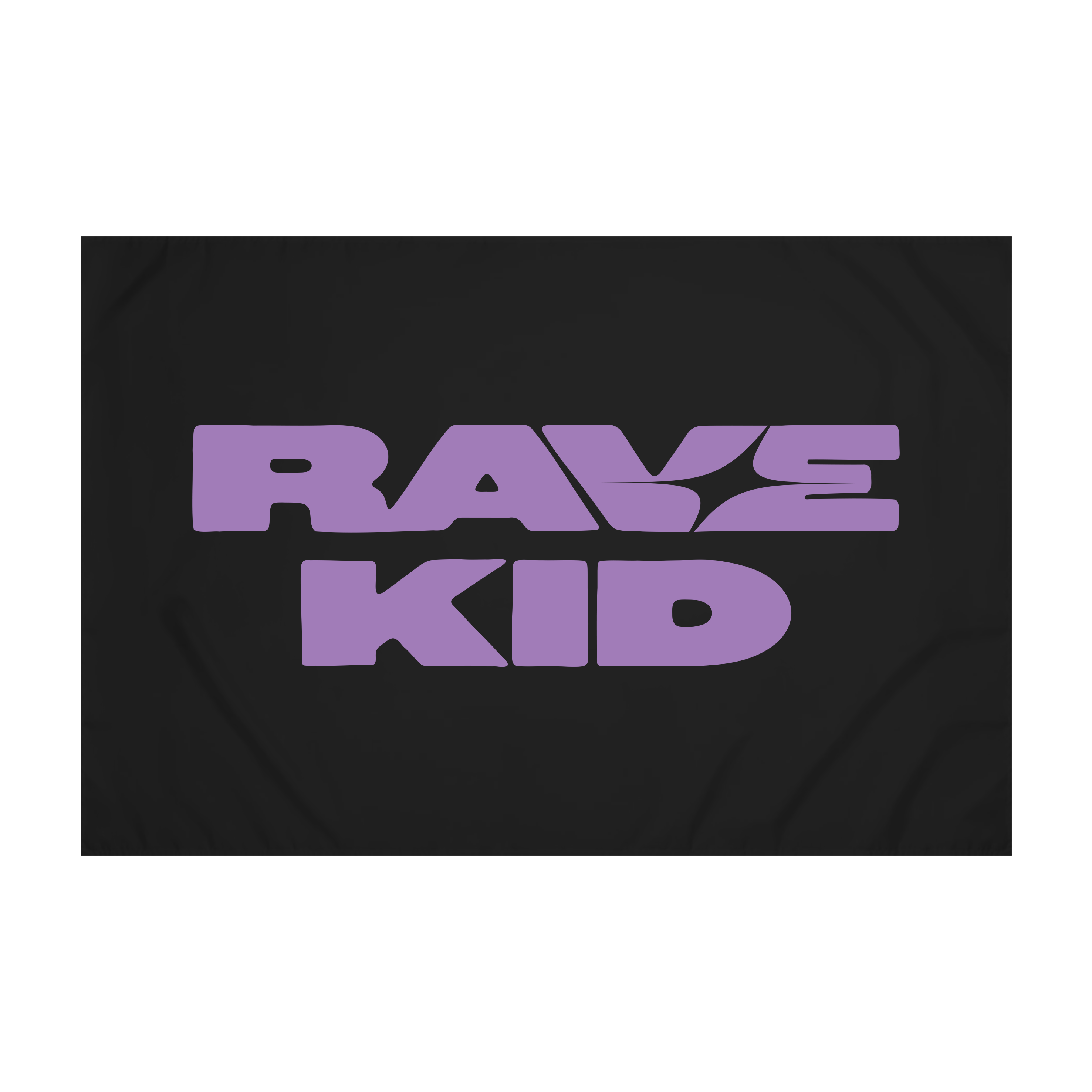 Rave Kid Flag Black